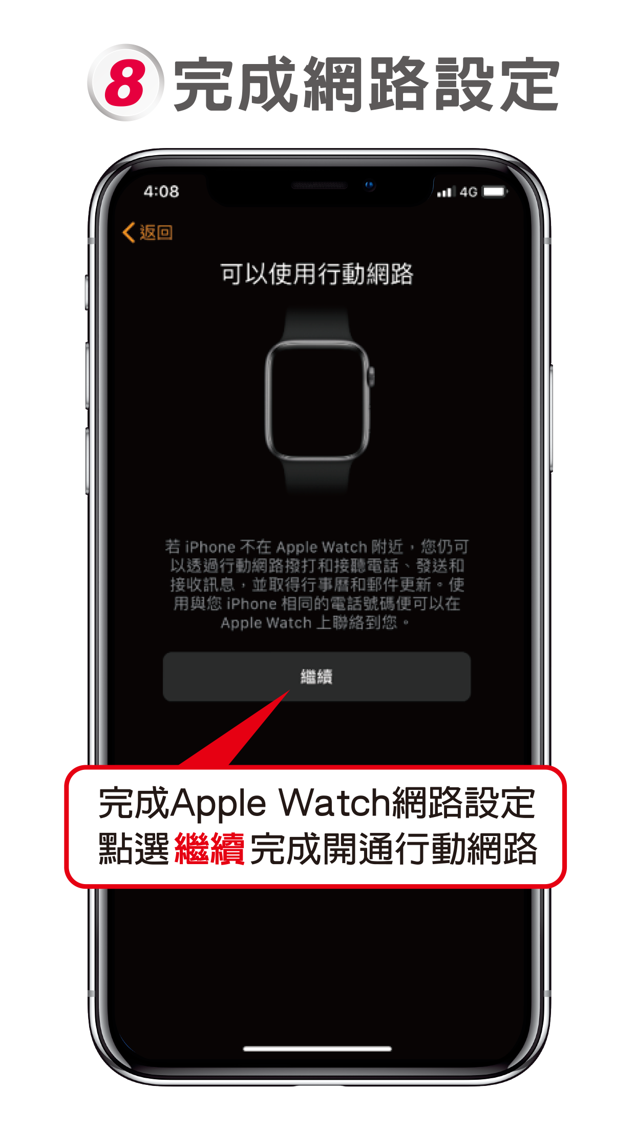 applewatch簡訊通知